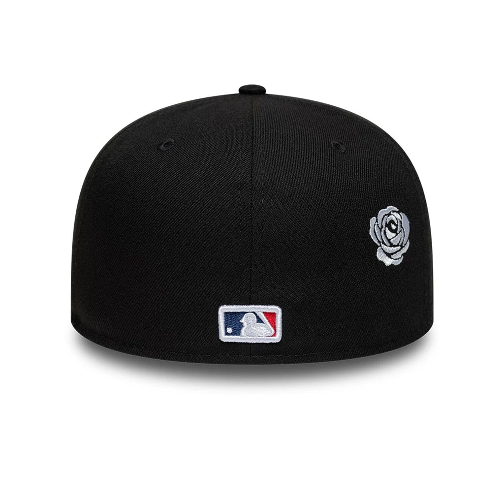 Chicago White Sox MLB Faux Pearl Icon Black 59FIFTY Fitted Cap