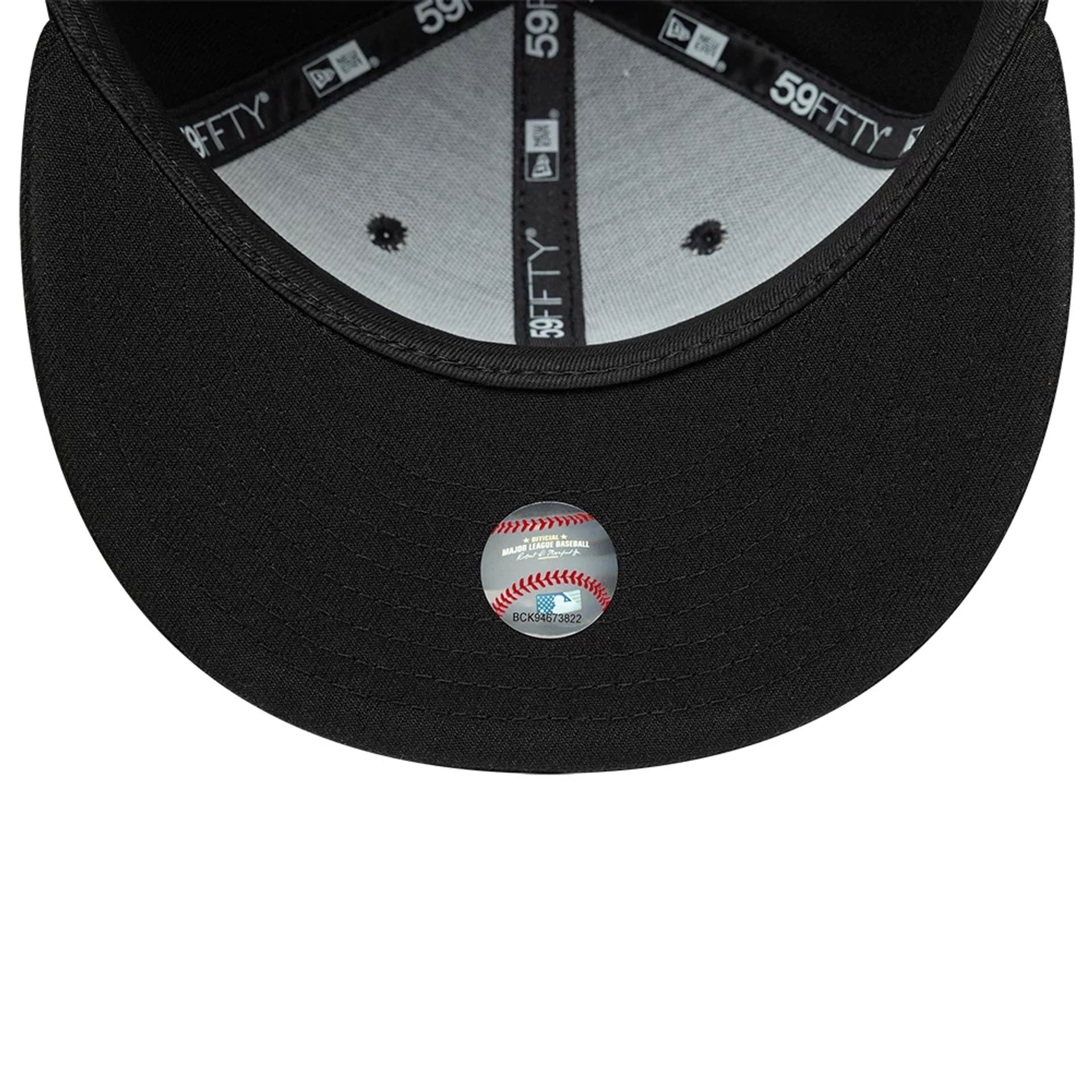 Chicago White Sox MLB Faux Pearl Icon Black 59FIFTY Fitted Cap
