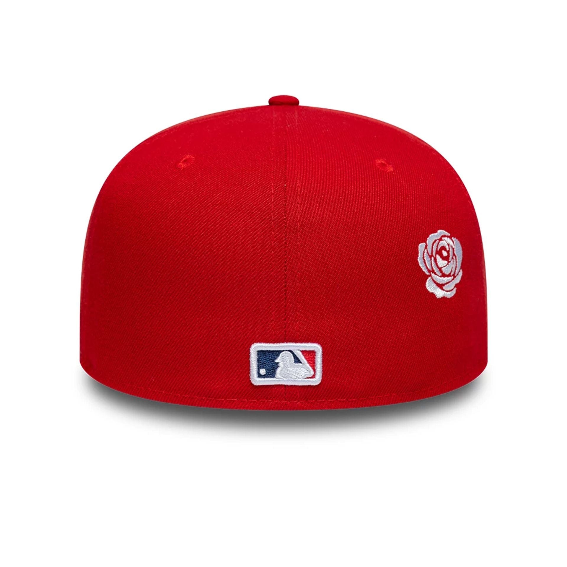 LA Angels MLB Faux Pearl Icon Red 59FIFTY Fitted Cap