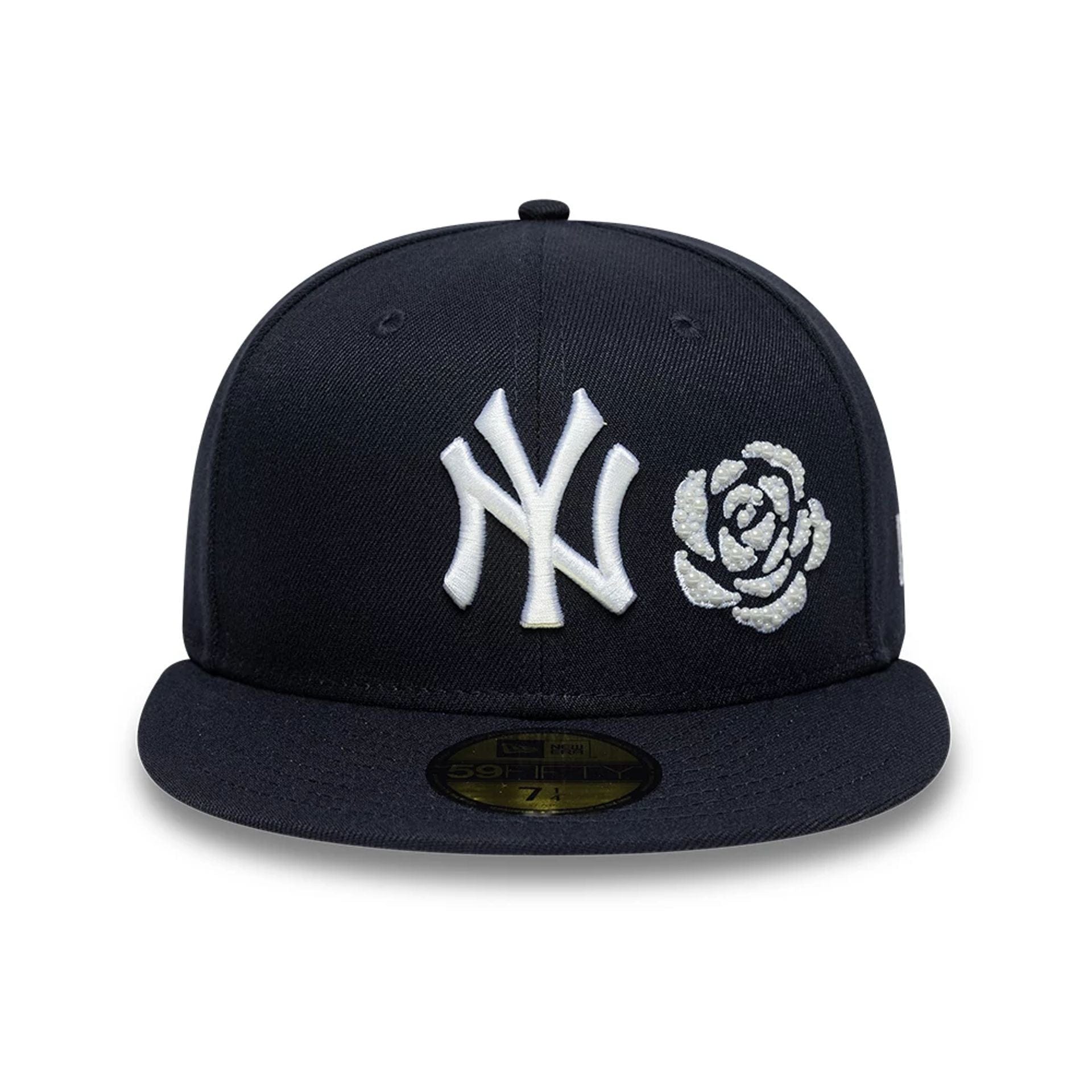New York Yankees MLB Faux Pearl Icon Navy 59FIFTY Fitted Cap