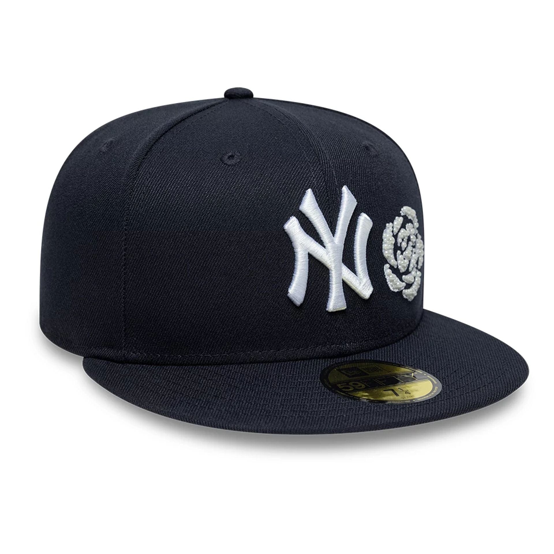 New York Yankees MLB Faux Pearl Icon Navy 59FIFTY Fitted Cap