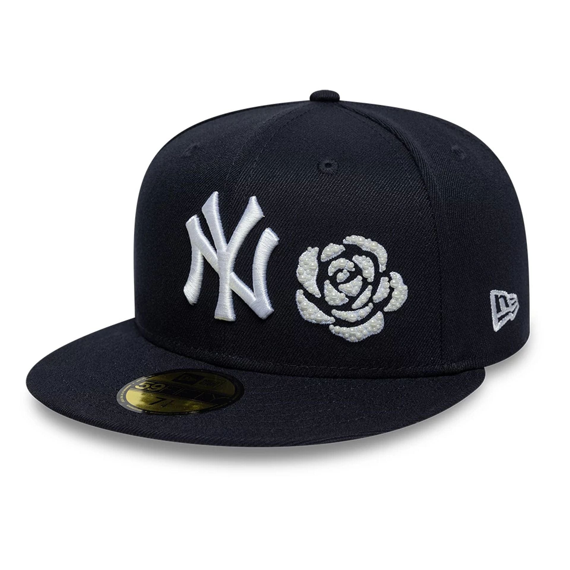 New York Yankees MLB Faux Pearl Icon Navy 59FIFTY Fitted Cap