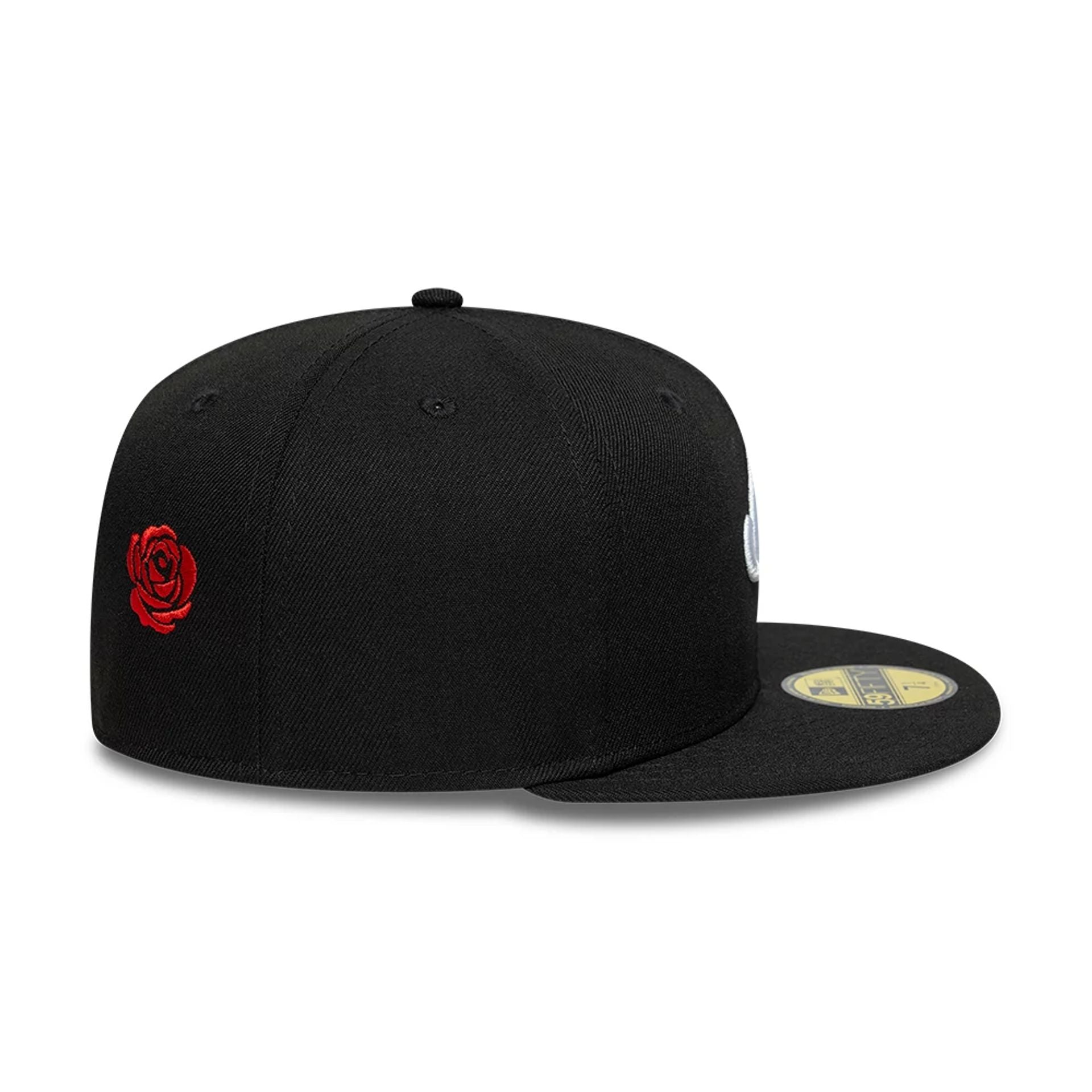 New Era Faux Pearl Icon Black 59FIFTY Fitted Cap