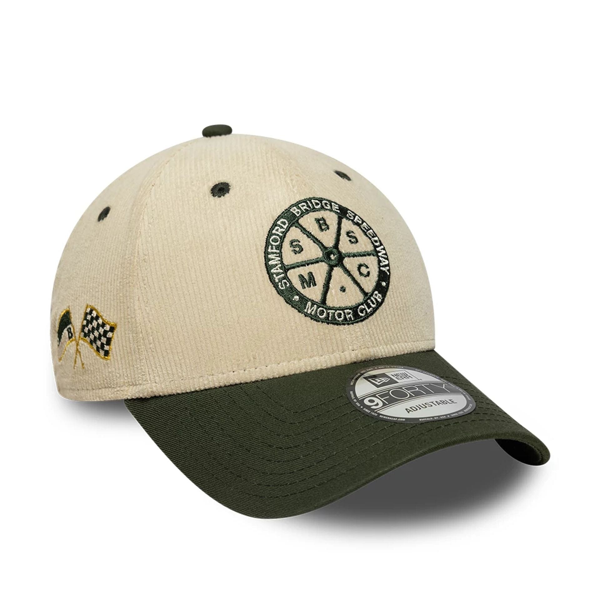 Chelsea FC Speedway Light Beige 9FORTY Adjustable Cap