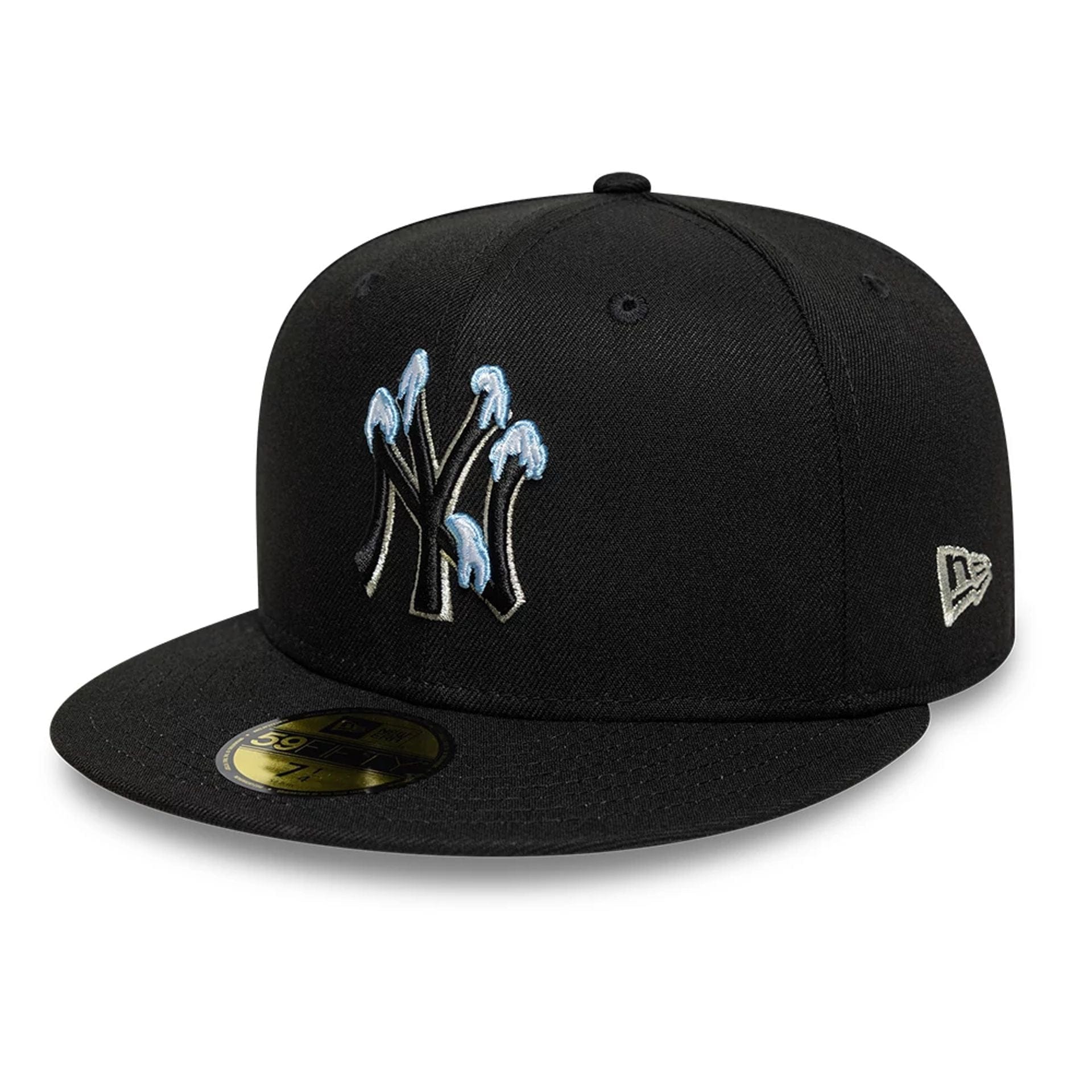 New York Yankees MLB Snow Icon Black 59FIFTY Fitted Cap
