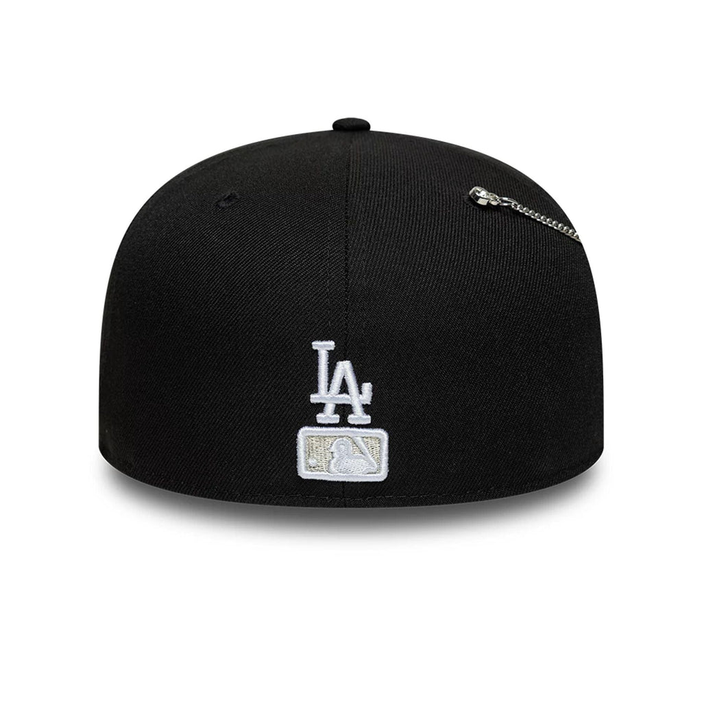 LA Dodgers MLB Snow Icon Black 59FIFTY Fitted Cap