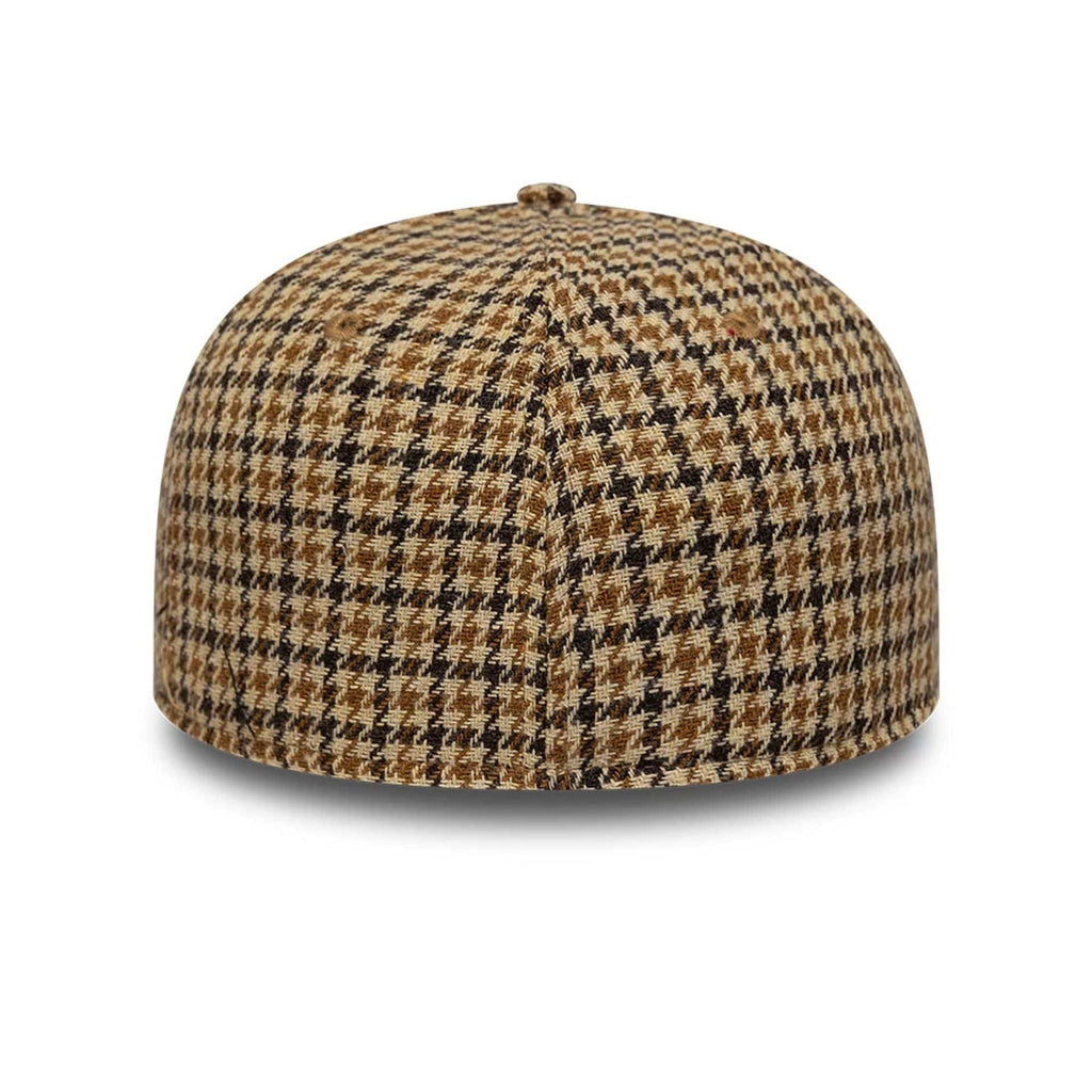 New Era Houndstooth Dark Brown Low Profile 59FIFTY Fitted Cap