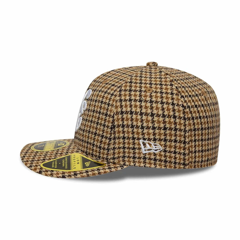 New Era Houndstooth Dark Brown Low Profile 59FIFTY Fitted Cap