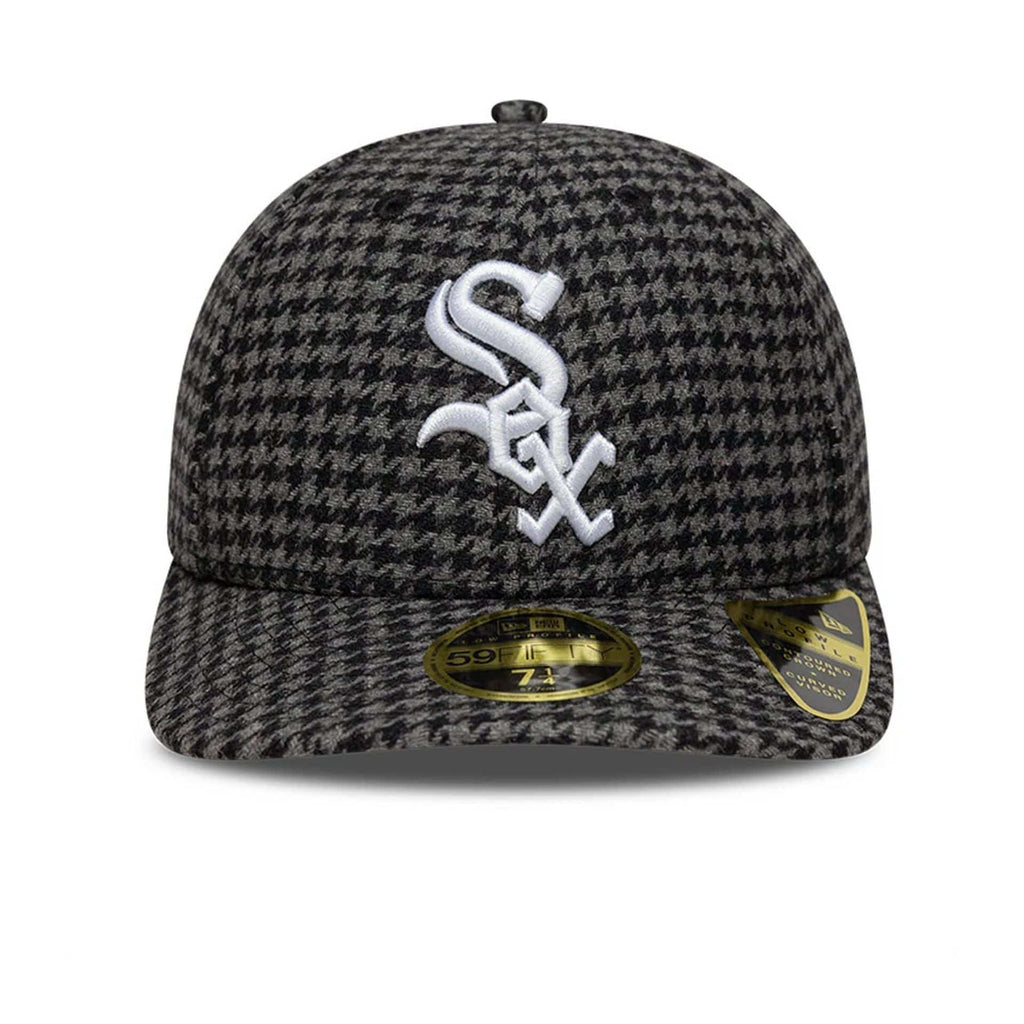 Chicago White Sox MLB Houndstooth Black Low Profile 59FIFTY Fitted Cap