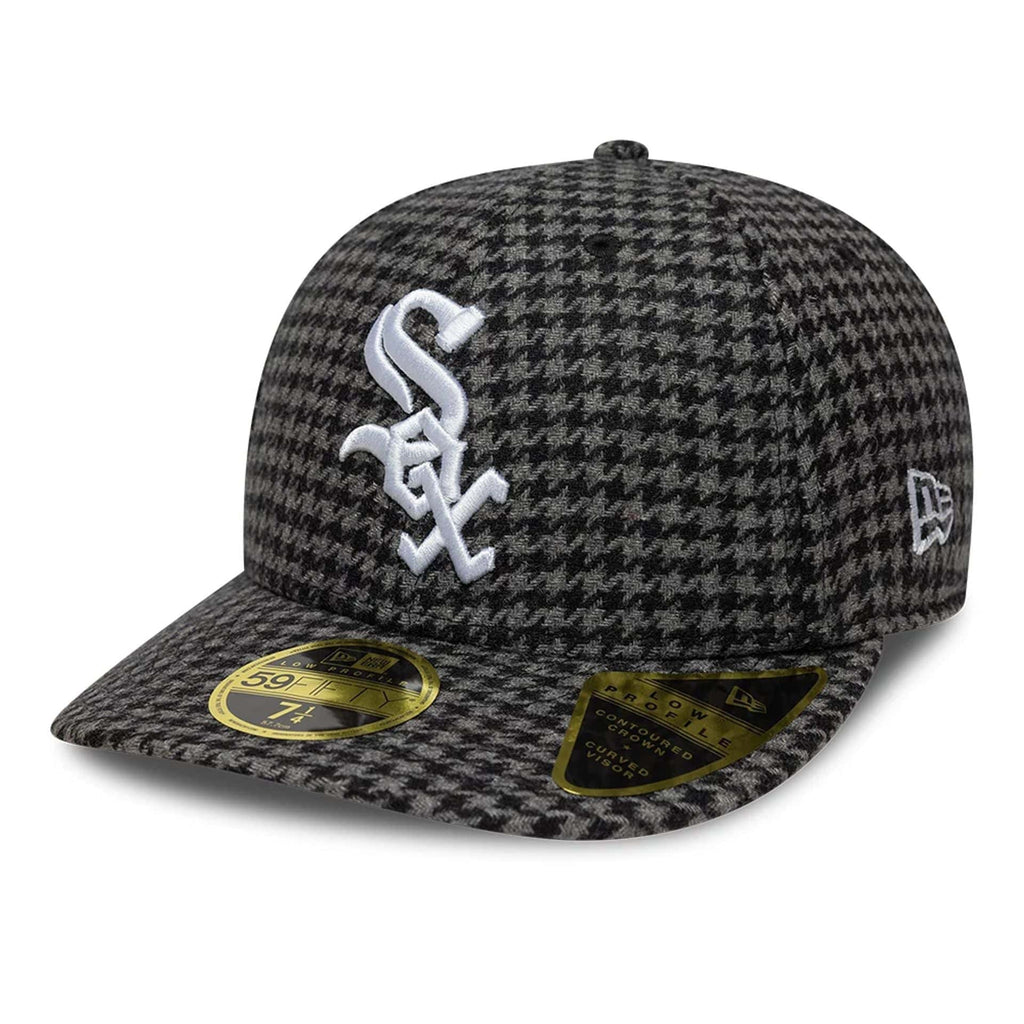 Chicago White Sox MLB Houndstooth Black Low Profile 59FIFTY Fitted Cap