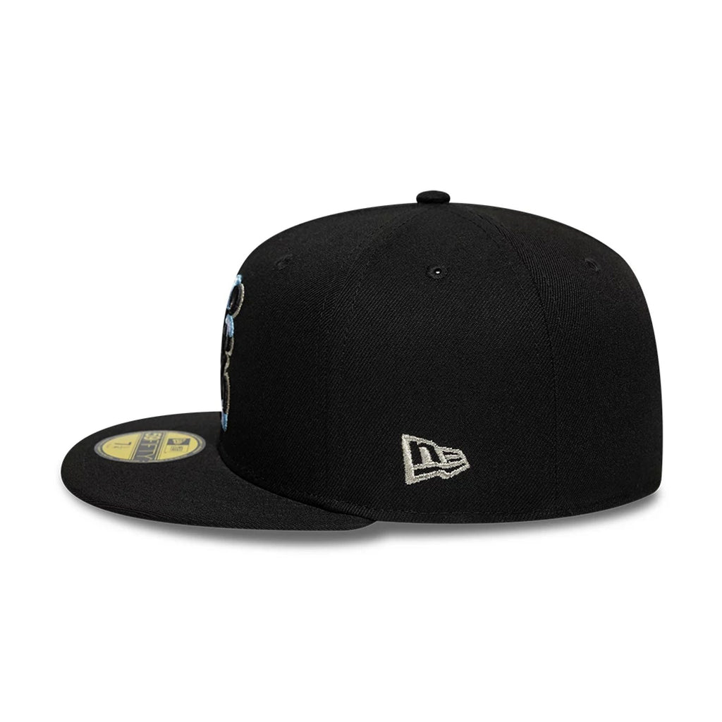 New Era Snow Icon Black 59FIFTY Fitted Cap