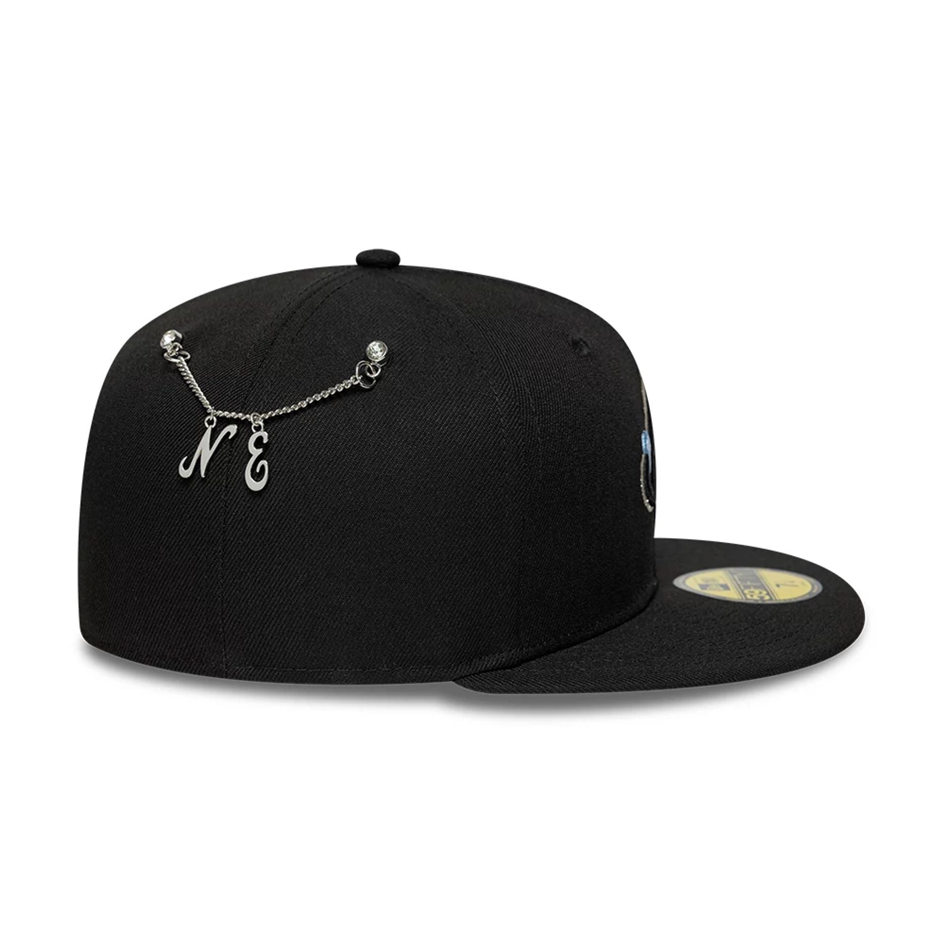 New Era Snow Icon Black 59FIFTY Fitted Cap