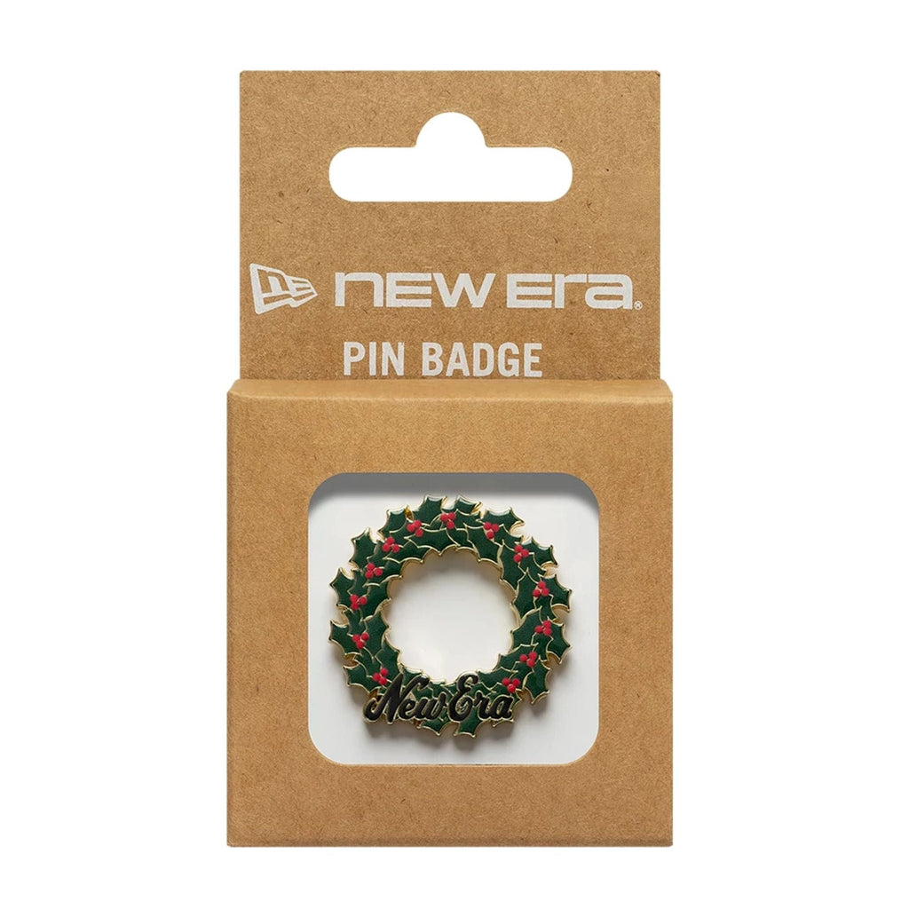 New Era Wreath Gold Pin Badge