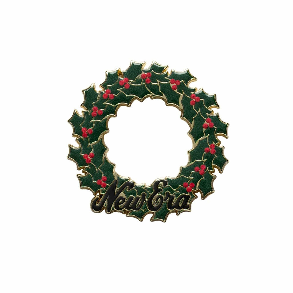 New Era Wreath Gold Pin Badge