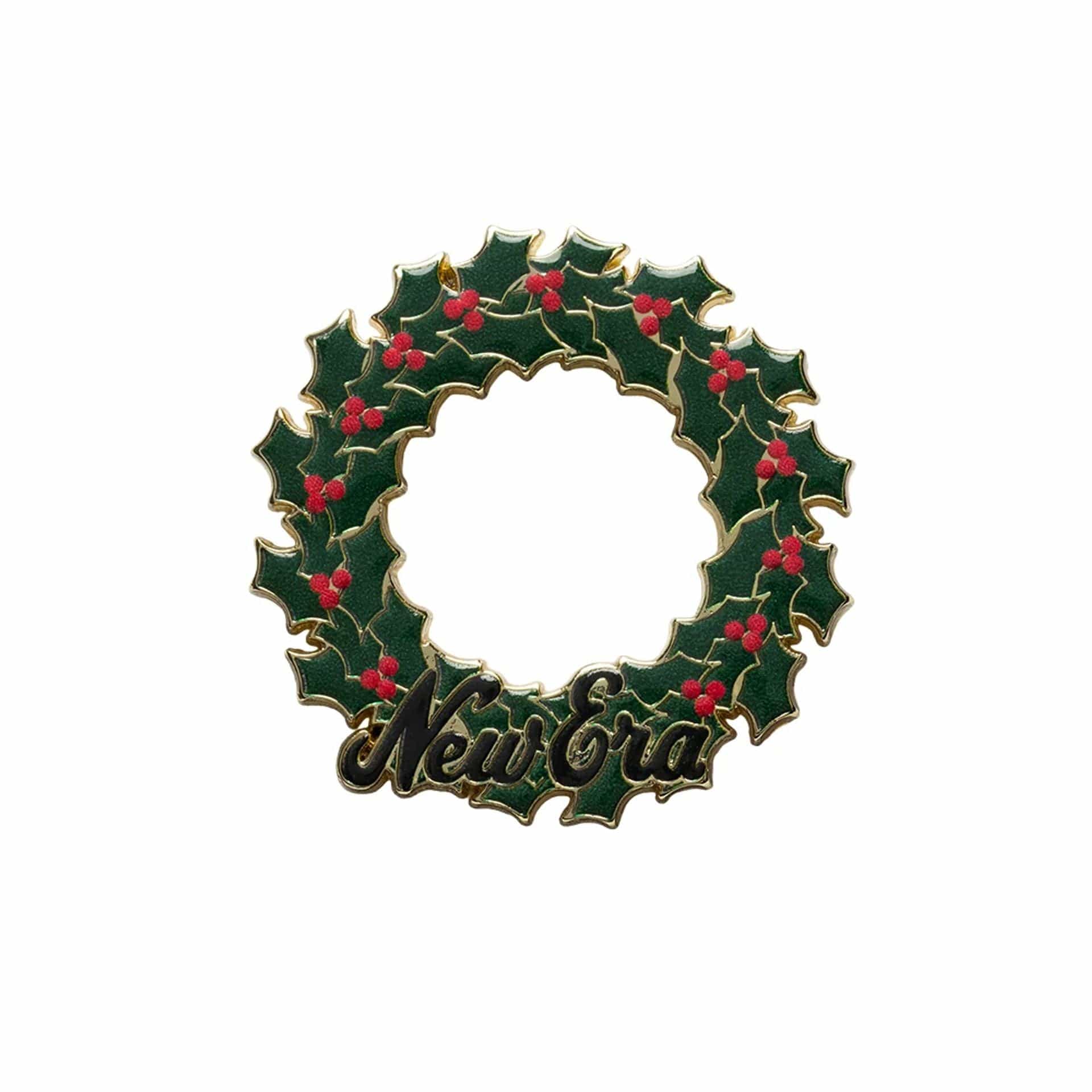 New Era Wreath Gold Pin Badge