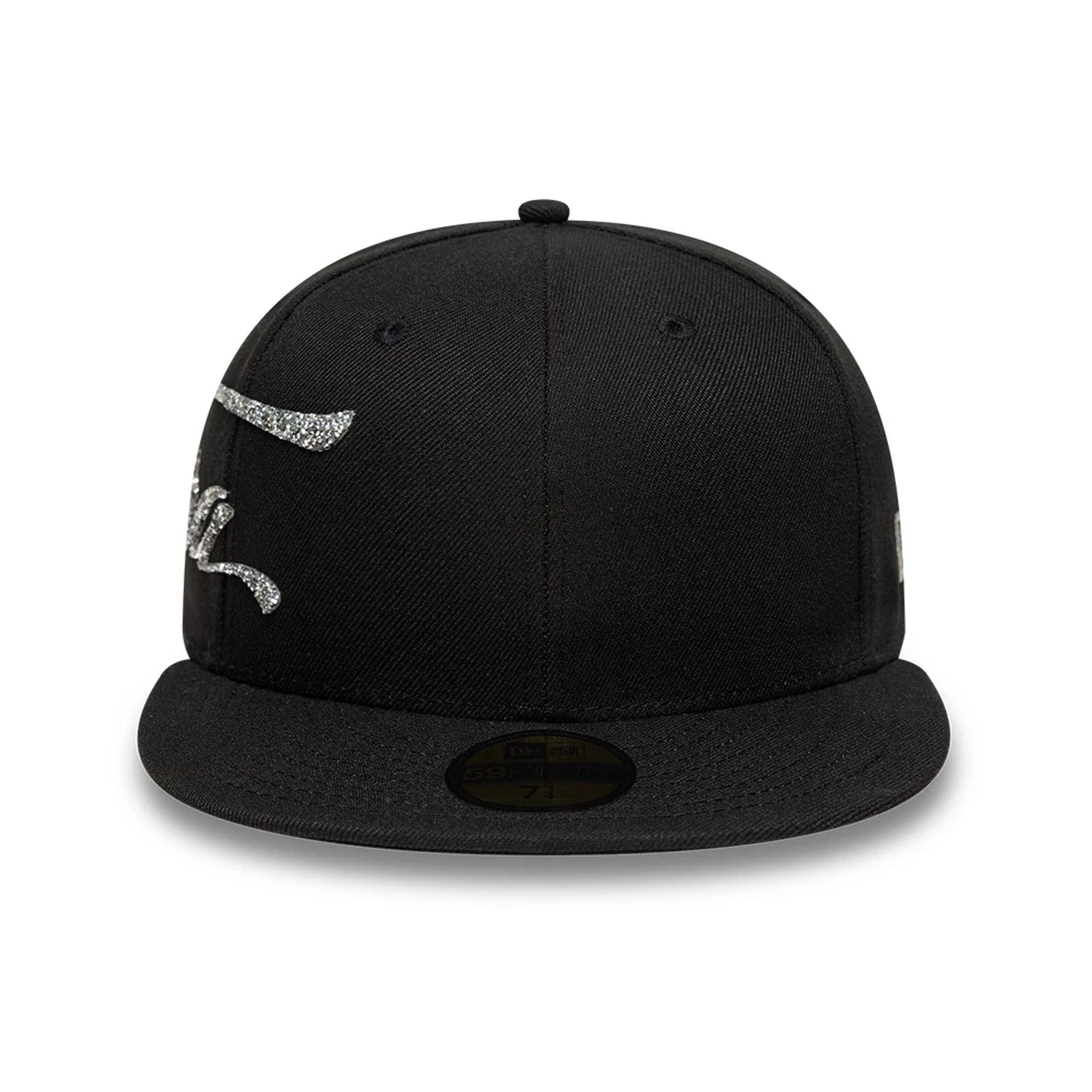 New Era Script Black 59FIFTY Fitted Cap