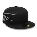 New Era Script Black 59FIFTY Fitted Cap