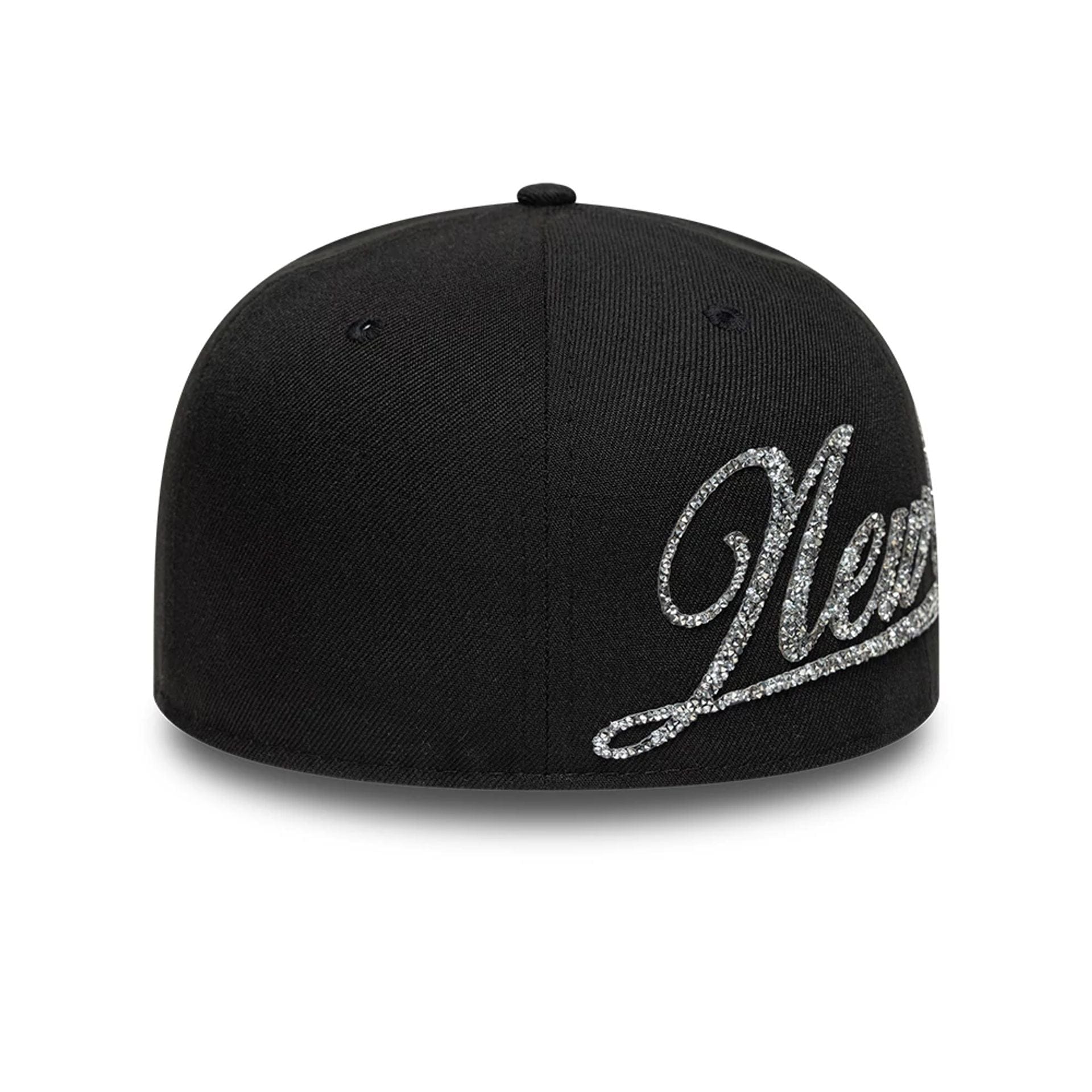 New Era Script Black 59FIFTY Fitted Cap