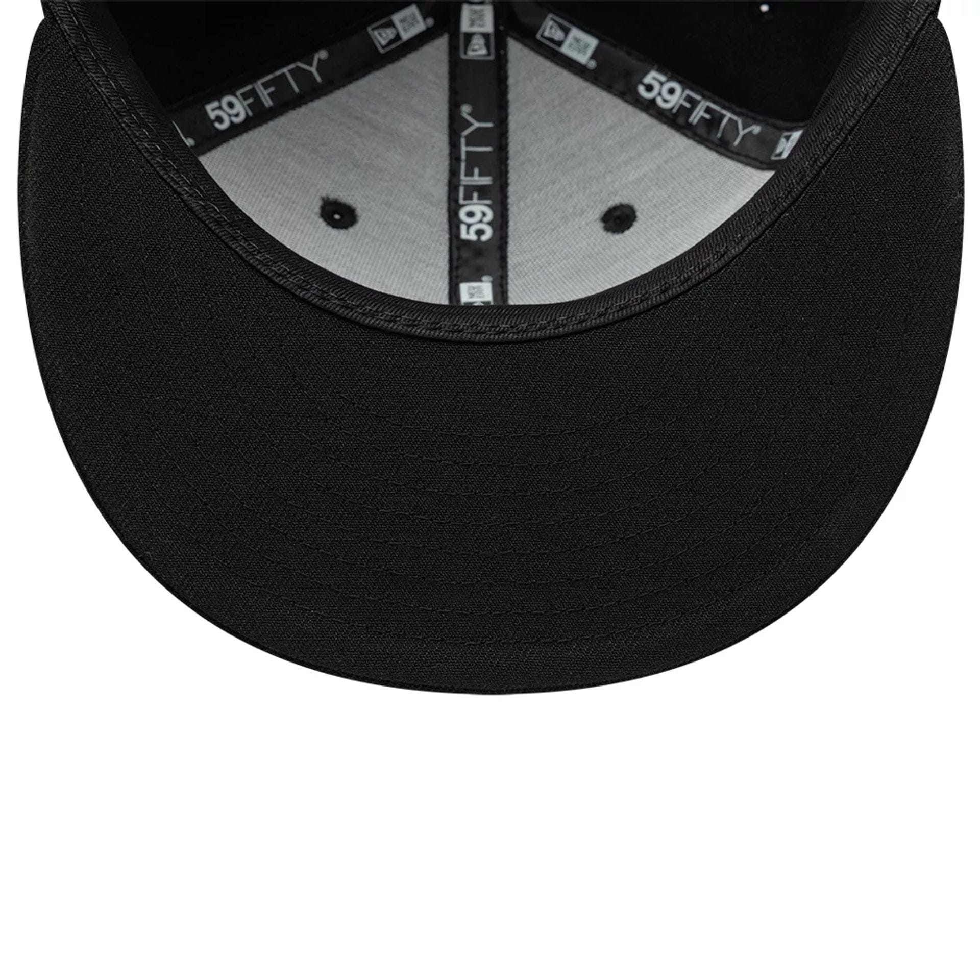New Era Script Black 59FIFTY Fitted Cap