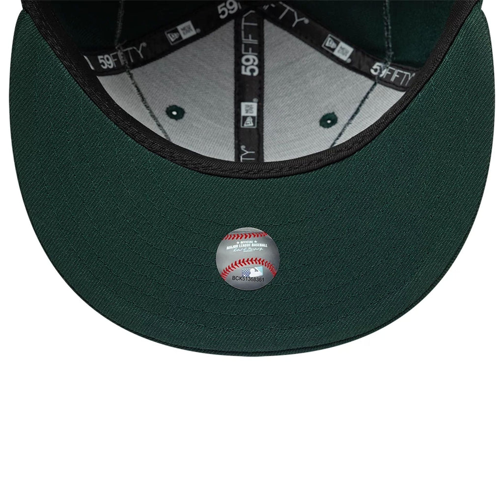 New York Yankees MLB Beaded Wings Dark Green 59FIFTY Fitted Cap