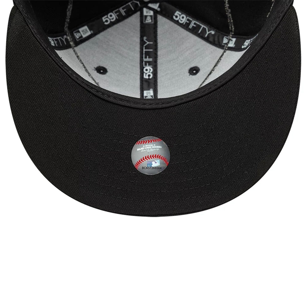 Chicago White Sox MLB Beaded Wings Black 59FIFTY Fitted Cap