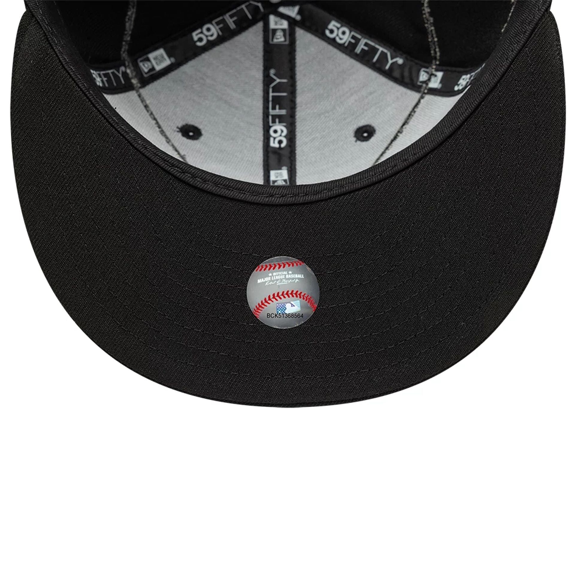 Chicago White Sox MLB Beaded Wings Black 59FIFTY Fitted Cap