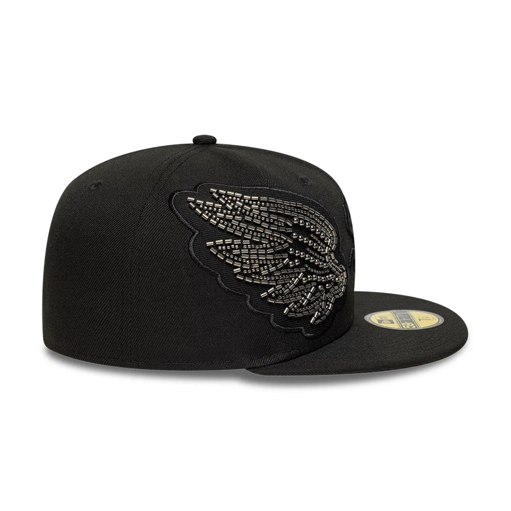 Chicago White Sox MLB Beaded Wings Black 59FIFTY Fitted Cap