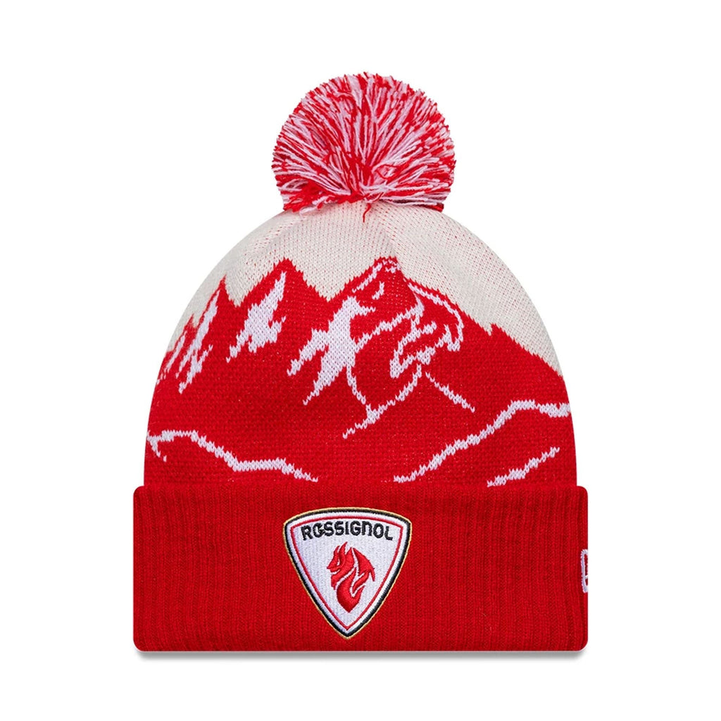 Rossignol x AC Milan Red Cuff Knit Beanie Hat