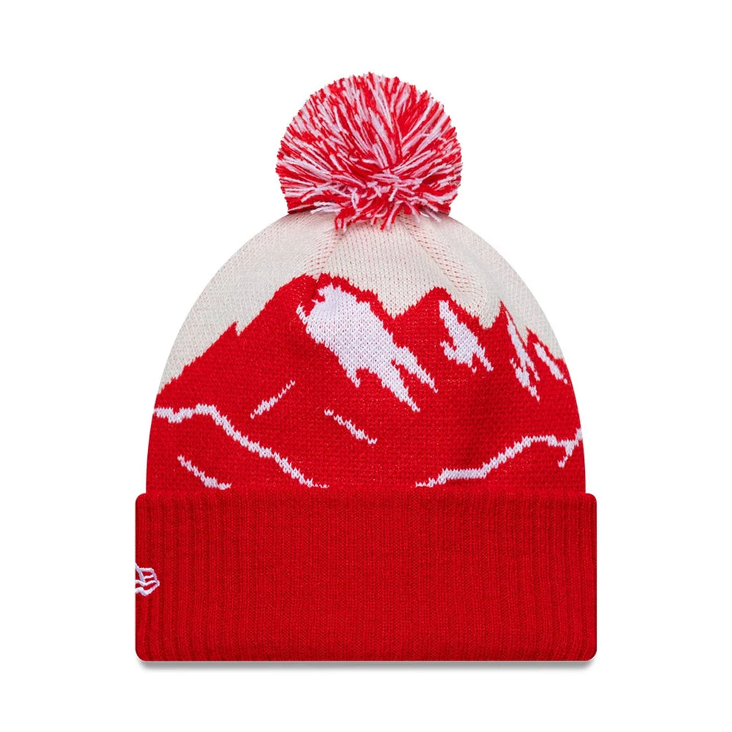 Rossignol x AC Milan Red Cuff Knit Beanie Hat