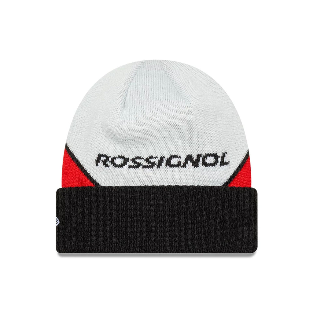 Rossignol x AC Milan Black Cuff Knit Beanie Hat