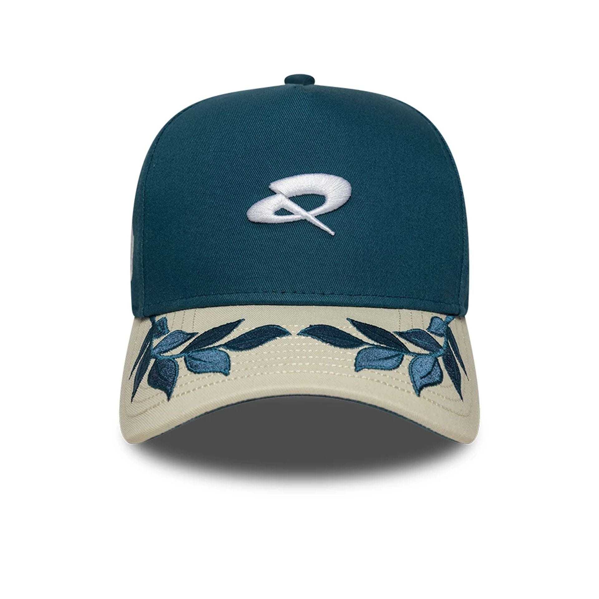 Quadrant X New Era Blue 9FORTY A-Frame Trucker Adjustable Cap