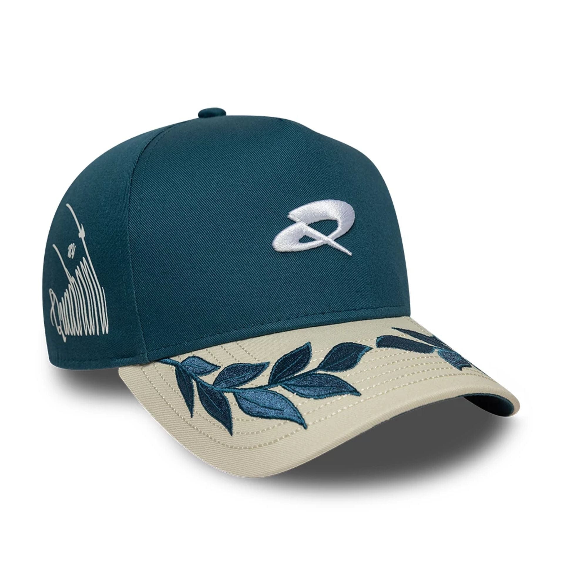 Quadrant X New Era Blue 9FORTY A-Frame Trucker Adjustable Cap
