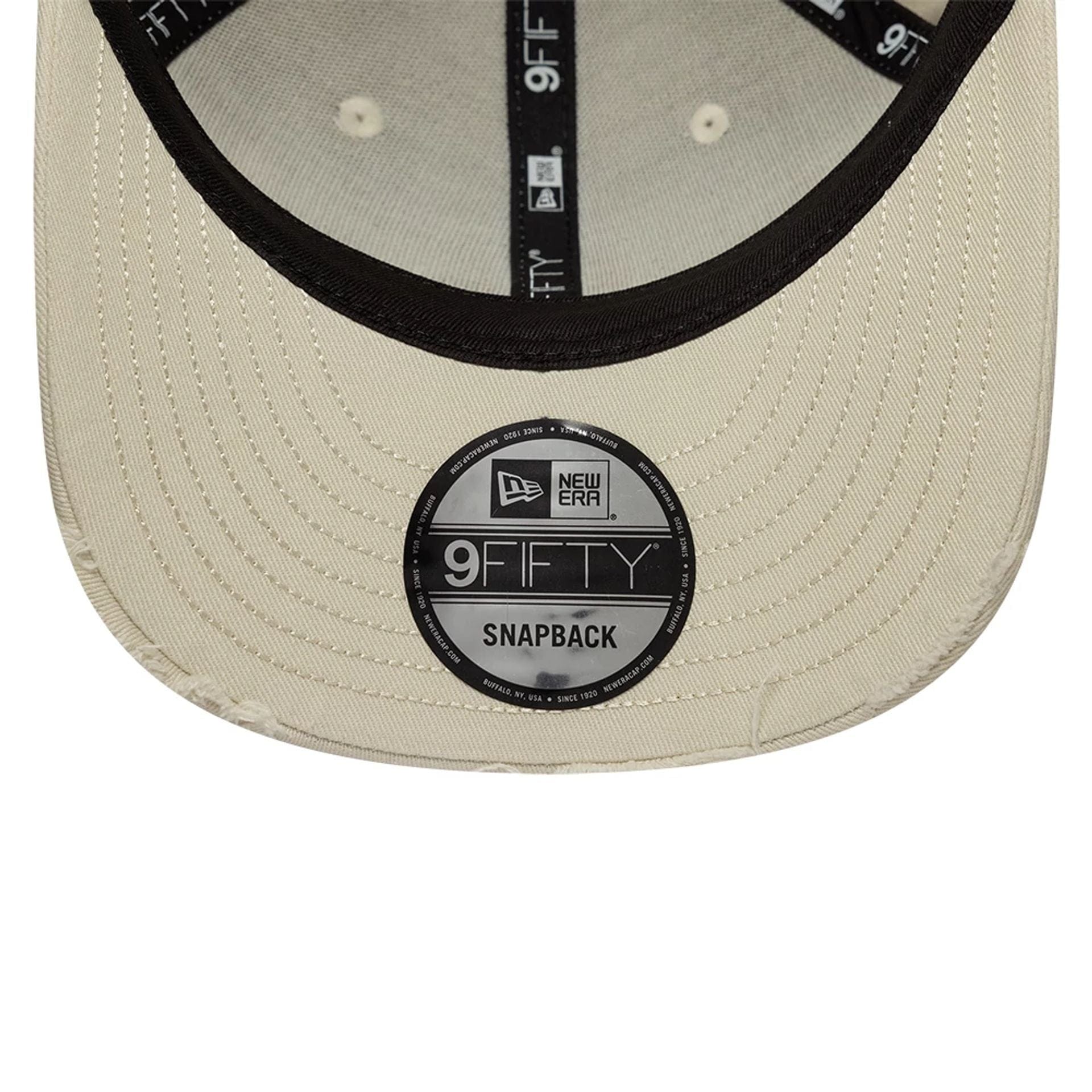 Quadrant X New Era Cream 9FIFTY Snapback Adjustable Cap