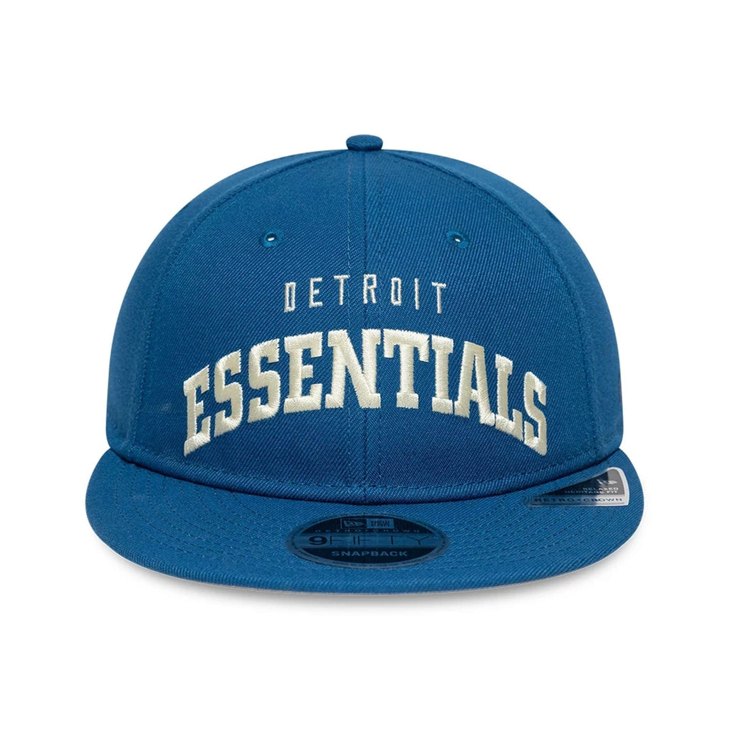 Detroit Lions Fear Of God x NFL Blue Retro Crown 9FIFTY Adjustable Cap