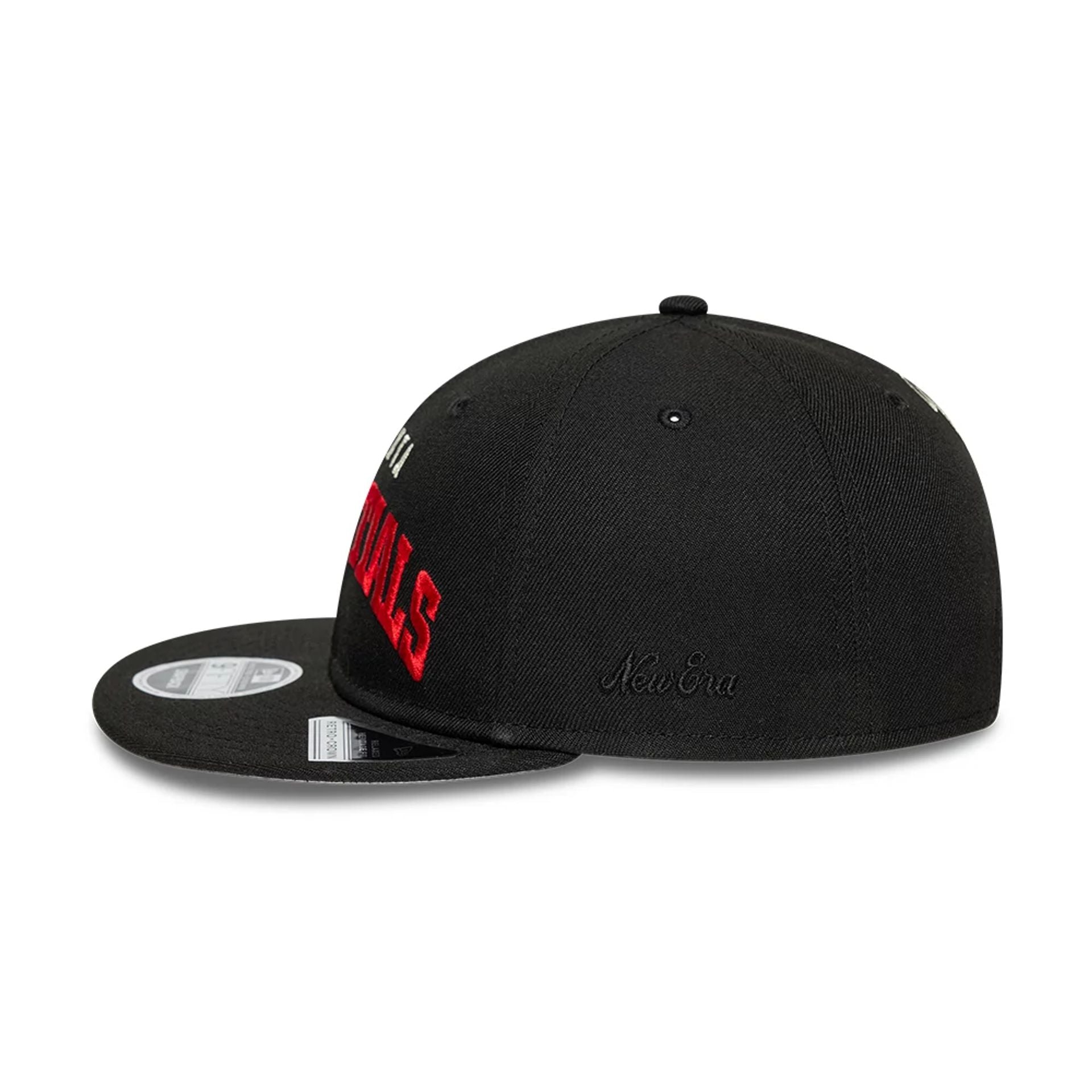 Atlanta Falcons Fear Of God x NFL Black Retro Crown 9FIFTY Adjustable Cap