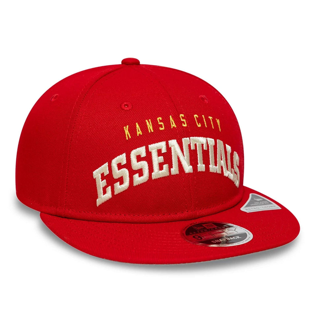Kansas City Chiefs Fear Of God x NFL Red Retro Crown 9FIFTY Adjustable Cap