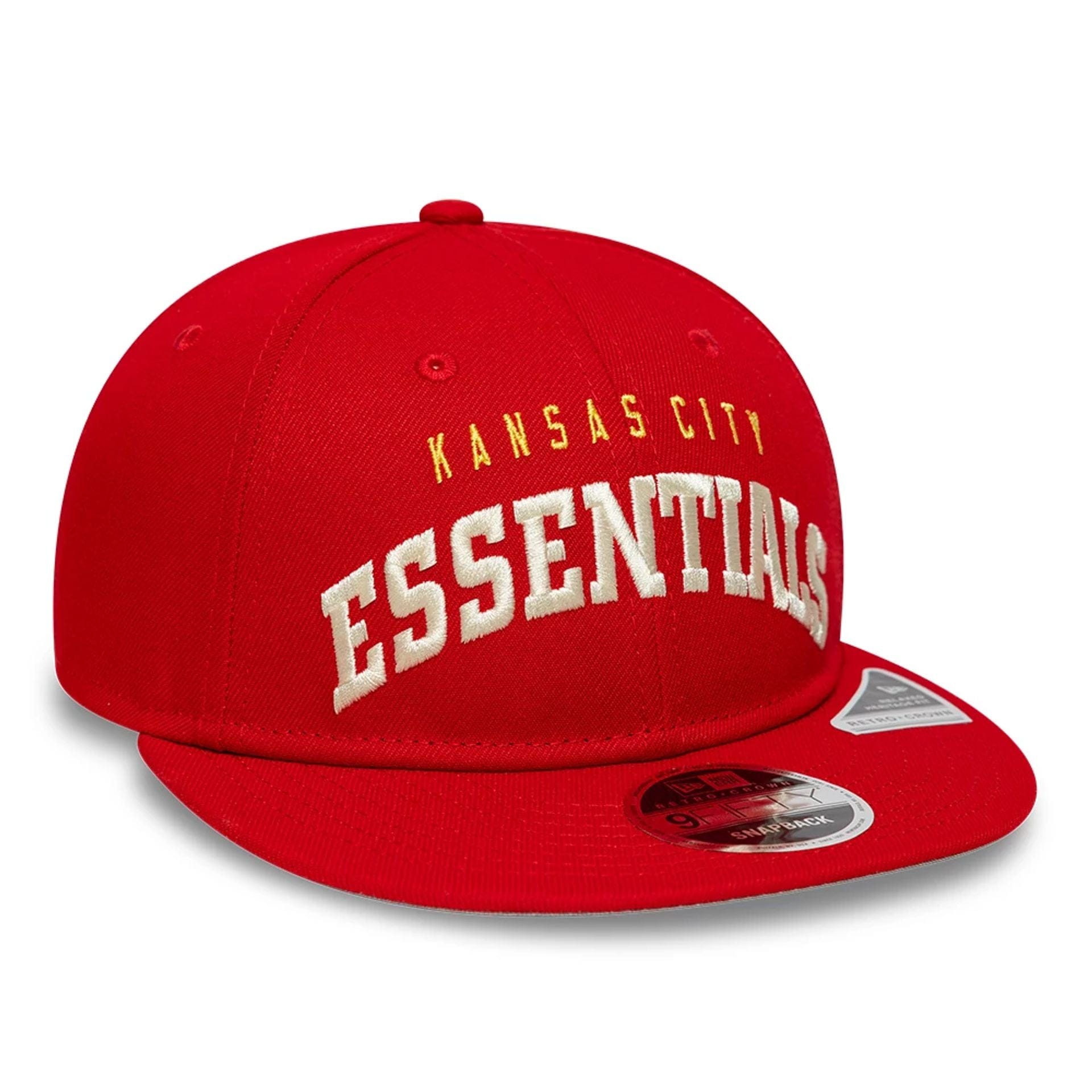 Kansas City Chiefs Fear Of God x NFL Red Retro Crown 9FIFTY Adjustable Cap