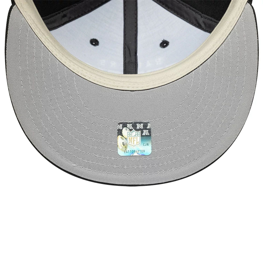 Las Vegas Raiders Fear Of God x NFL Black Retro Crown 9FIFTY Adjustable Cap