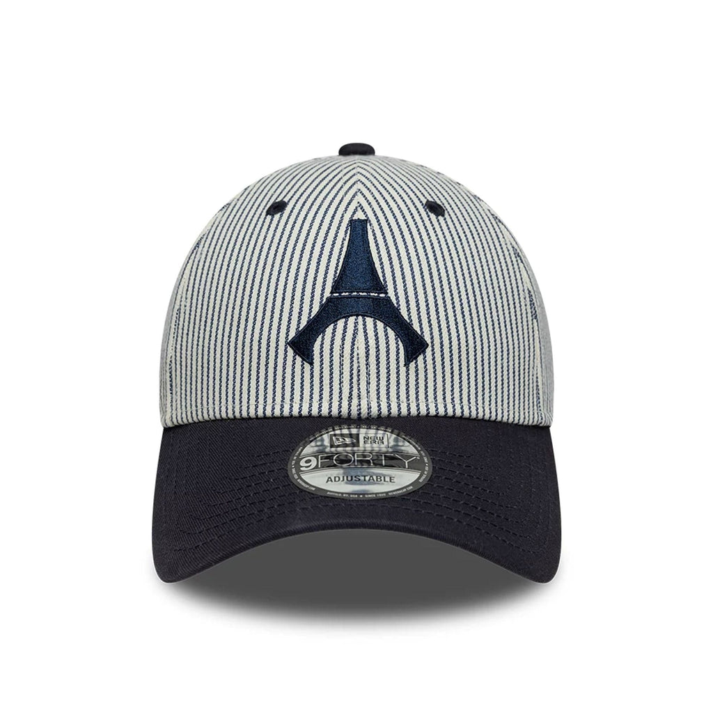 Paris Saint Germain Pinstripe Navy 9FORTY Adjustable Cap