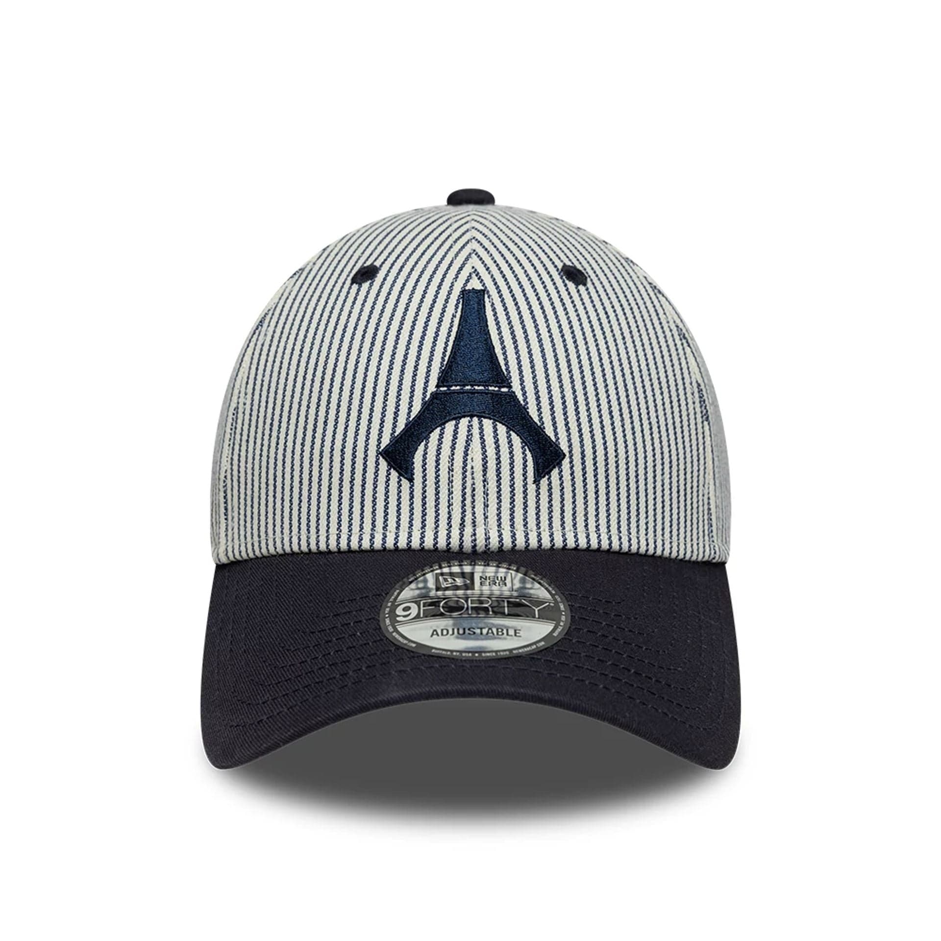 Paris Saint Germain Pinstripe Navy 9FORTY Adjustable Cap