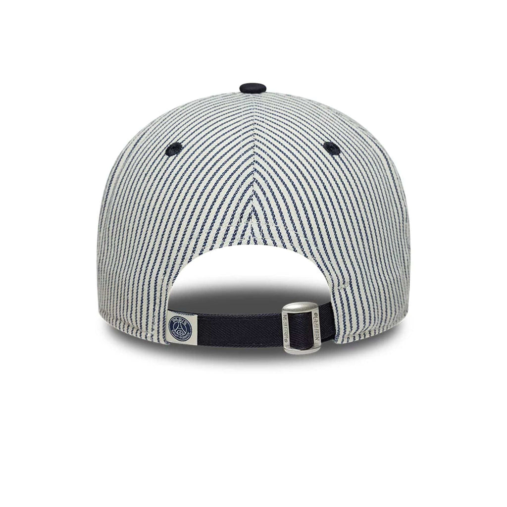 Paris Saint Germain Pinstripe Navy 9FORTY Adjustable Cap