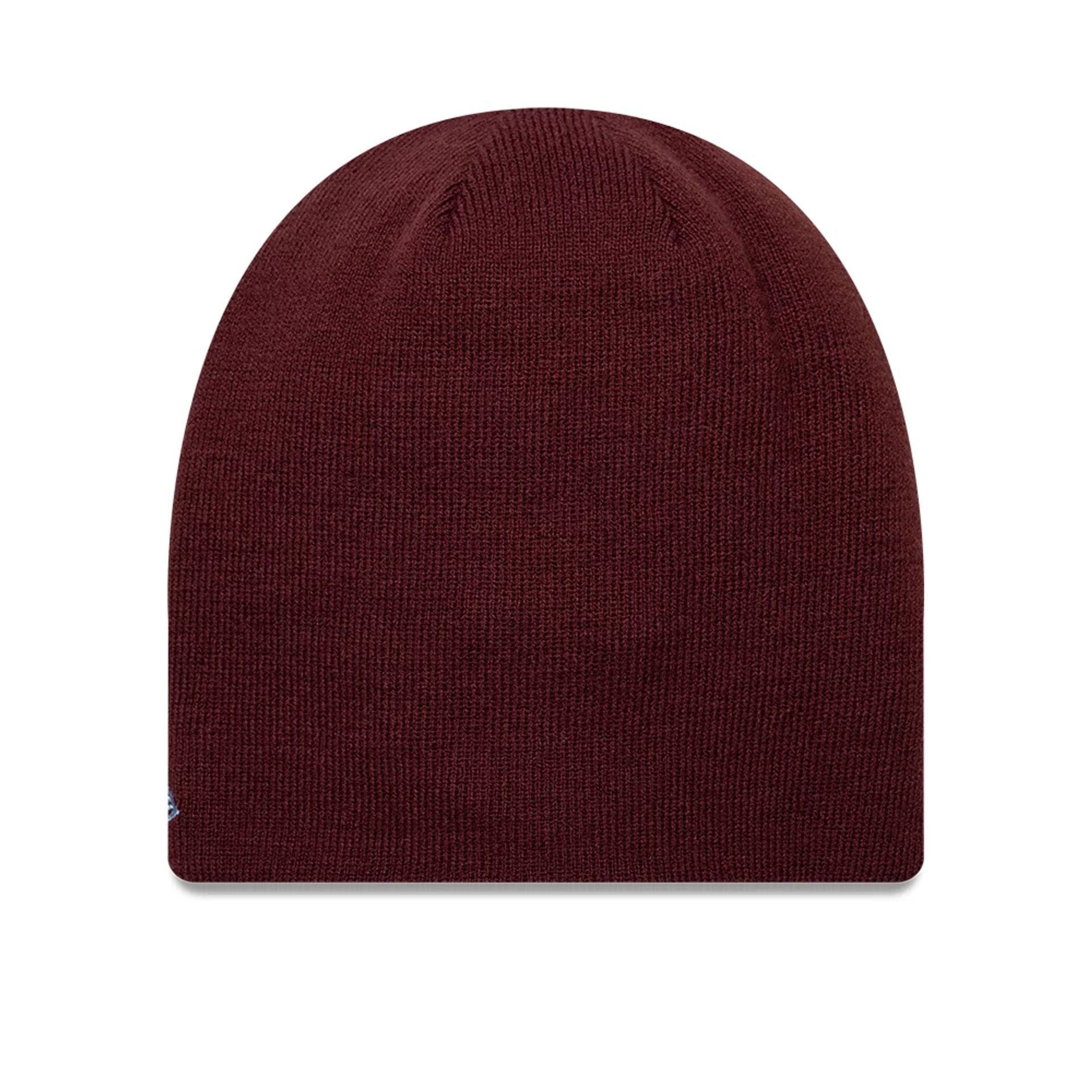 Aston Villa FC Reverse Dark Red Cuff knit Beanie Hat