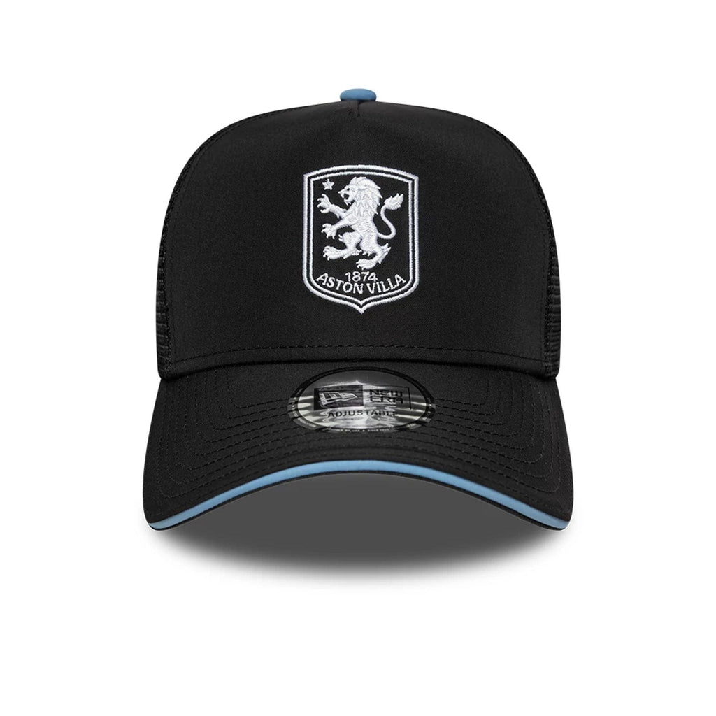 Aston Villa FC Away Kit Black 9FORTY A-Frame Trucker Cap