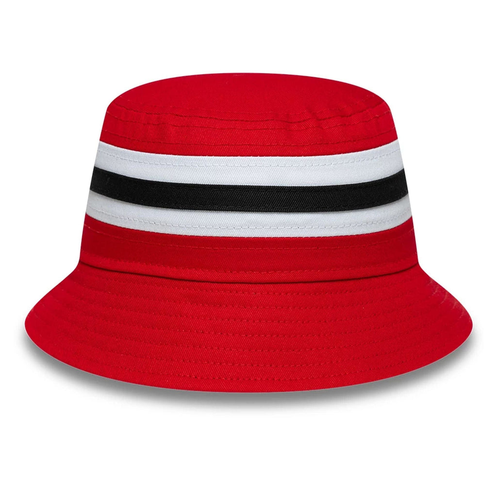 Manchester United FC Infant Stripe Red Bucket Hat