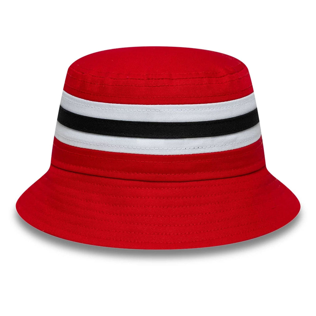 Manchester United FC Infant Stripe Red Bucket Hat