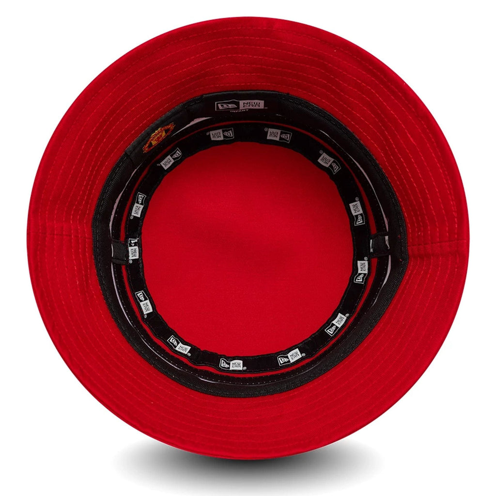 Manchester United FC Infant Stripe Red Bucket Hat