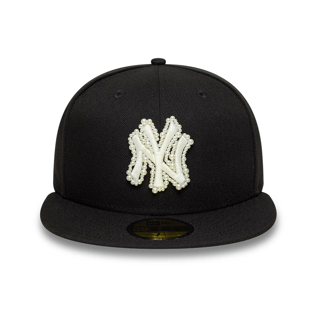 New York Yankees MLB Faux Pearl Black 59FIFTY Fitted Cap