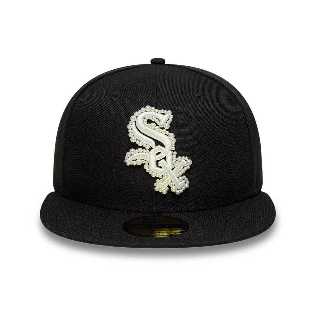 Chicago White Sox MLB Faux Pearl Black 59FIFTY Fitted Cap
