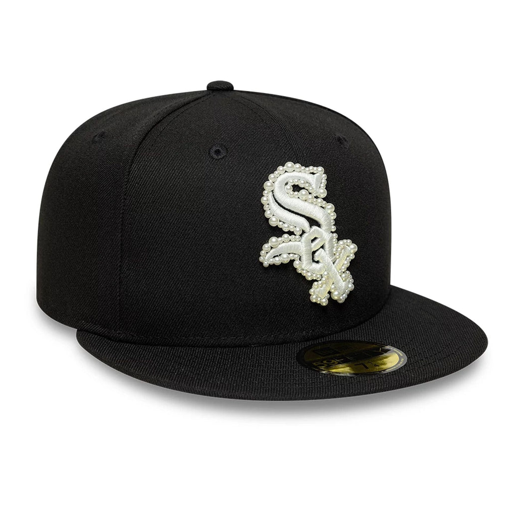Chicago White Sox MLB Faux Pearl Black 59FIFTY Fitted Cap