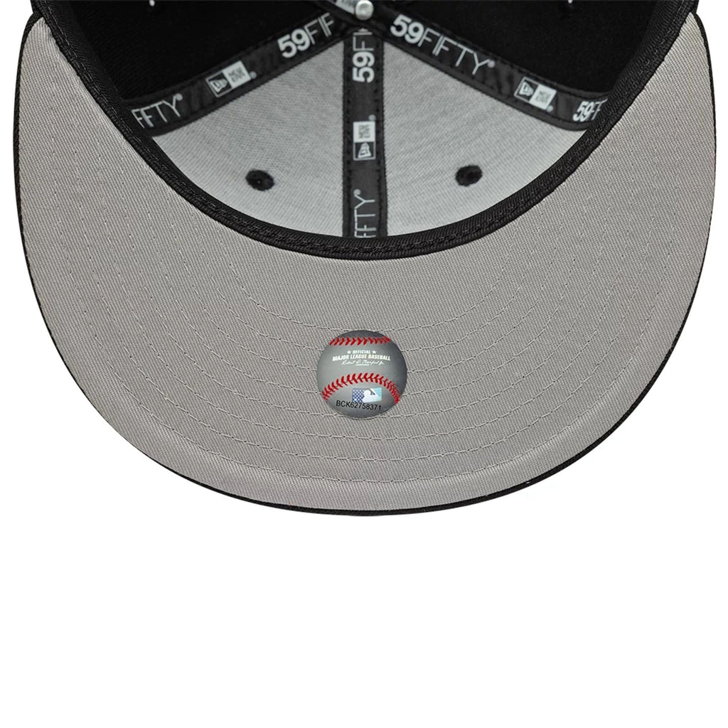 Chicago White Sox MLB Faux Pearl Black 59FIFTY Fitted Cap